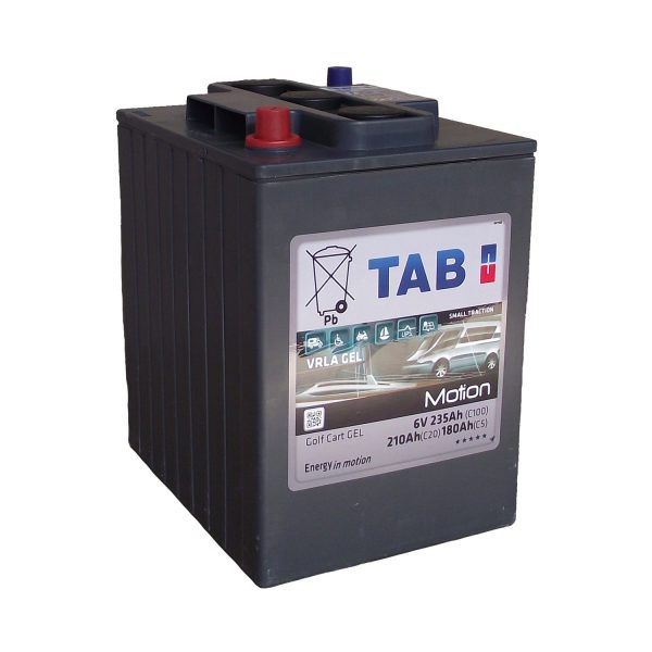 TAB Motion Golfcart GEL 180 210 235 Ач 6В