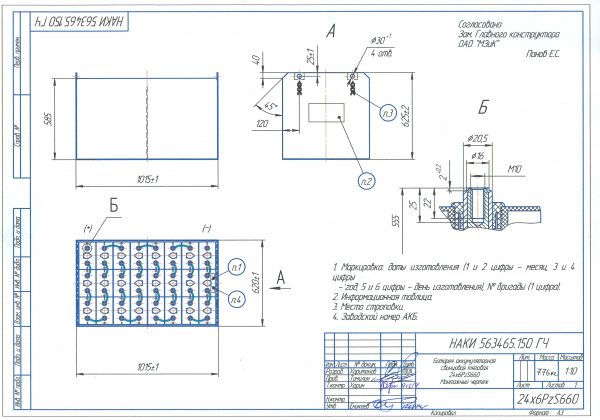 24x6PzS660 - 150 для ЭП1820